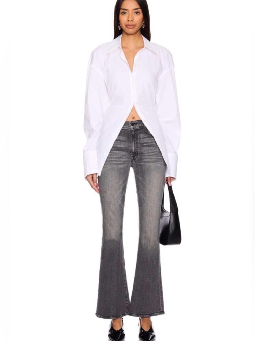 MOTHER The Weekender Color Wanted Flare Jeans Size 33